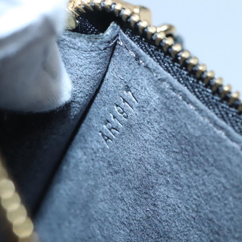 LOUIS VUITTON Epi Pochette Accessoires Pouch Black M52982 LV Auth hk2447