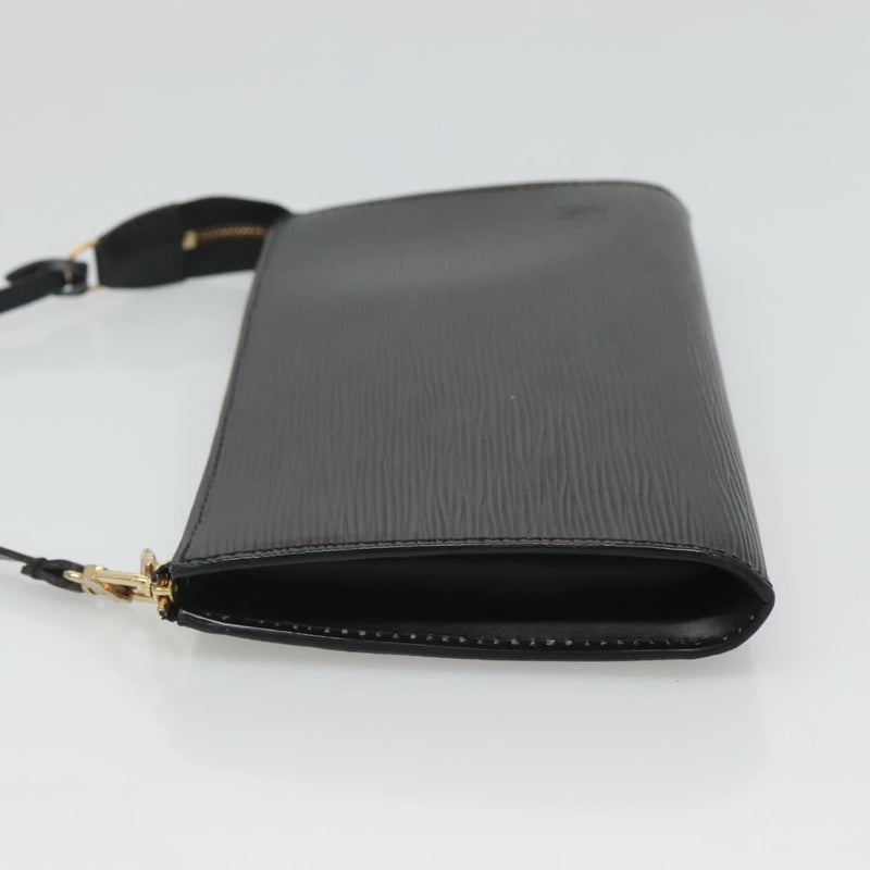 LOUIS VUITTON Epi Pochette Accessoires Pouch Black M52982 LV Auth hk2447
