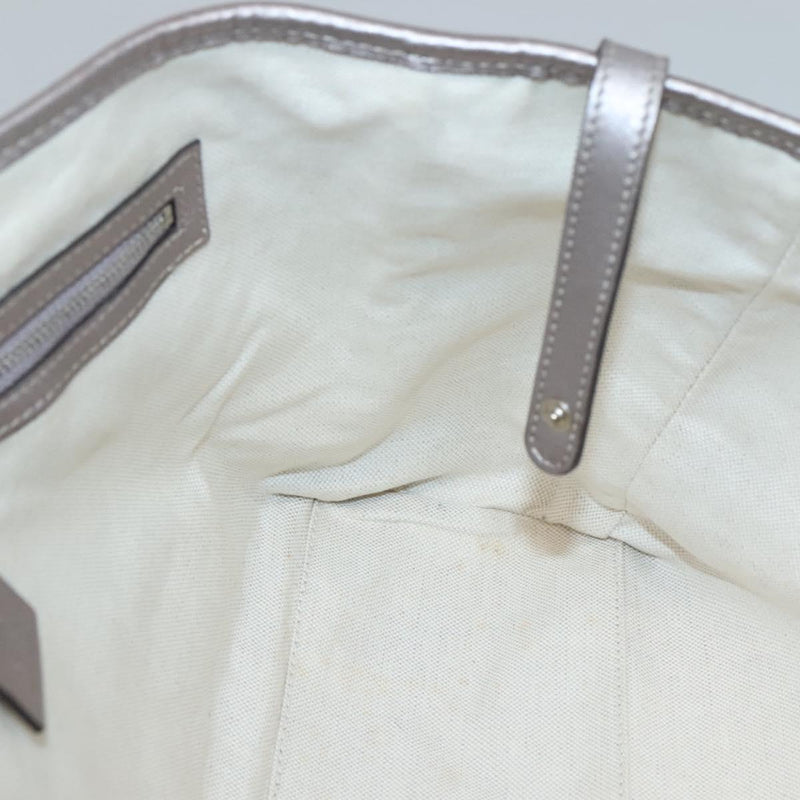 GUCCI GG Canvas Guccissima Tote Bag Leather Pink Gold 232957 Auth hk2473