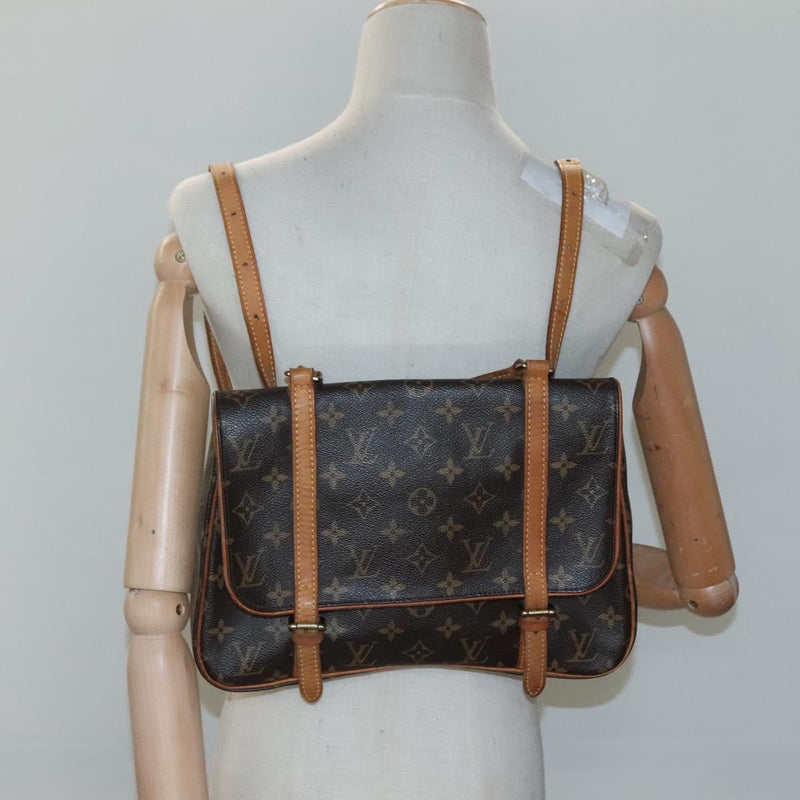 LOUIS VUITTON Monogram Marelle Sac A Dos Shoulder Bag M51158 LV Auth KD326