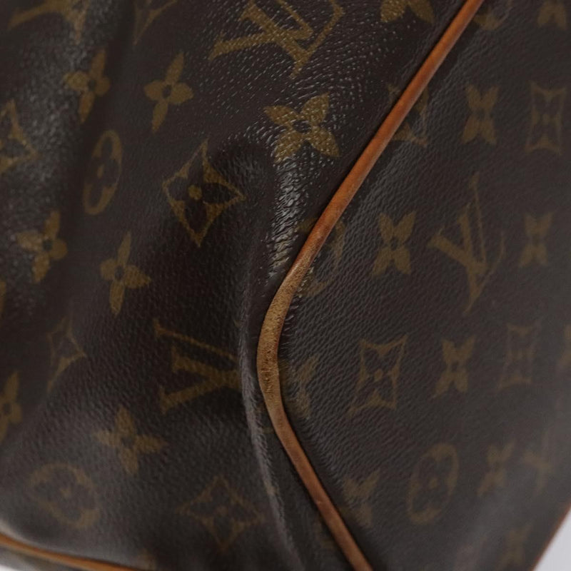 LOUIS VUITTON Monogram Palermo PM Tote Bag M40145 LV Auth PP455