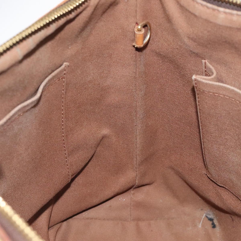 LOUIS VUITTON Monogram Palermo PM Tote Bag M40145 LV Auth PP455