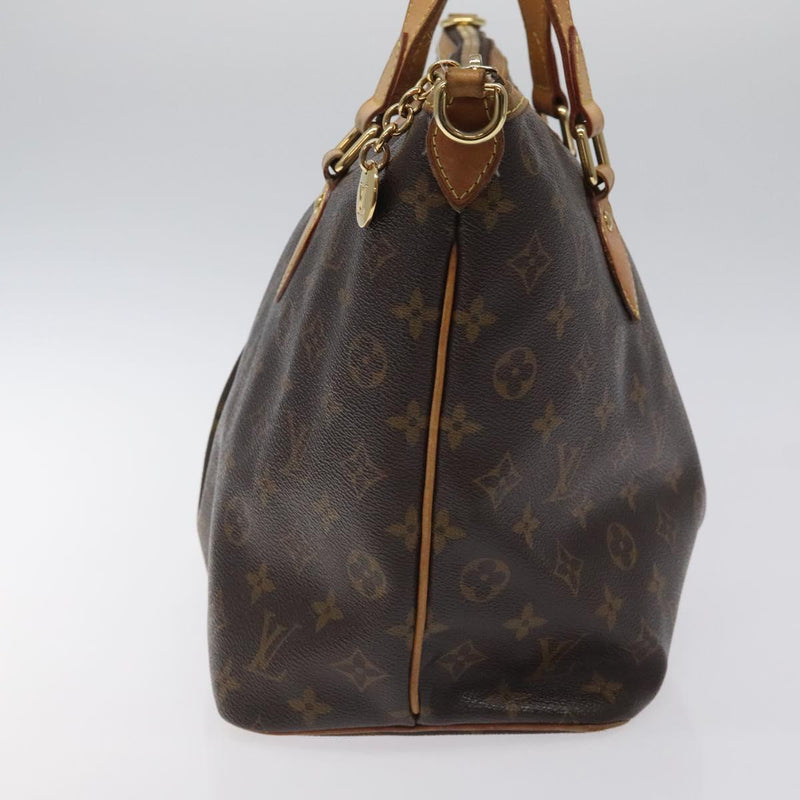 LOUIS VUITTON Monogram Palermo PM Tote Bag M40145 LV Auth PP455