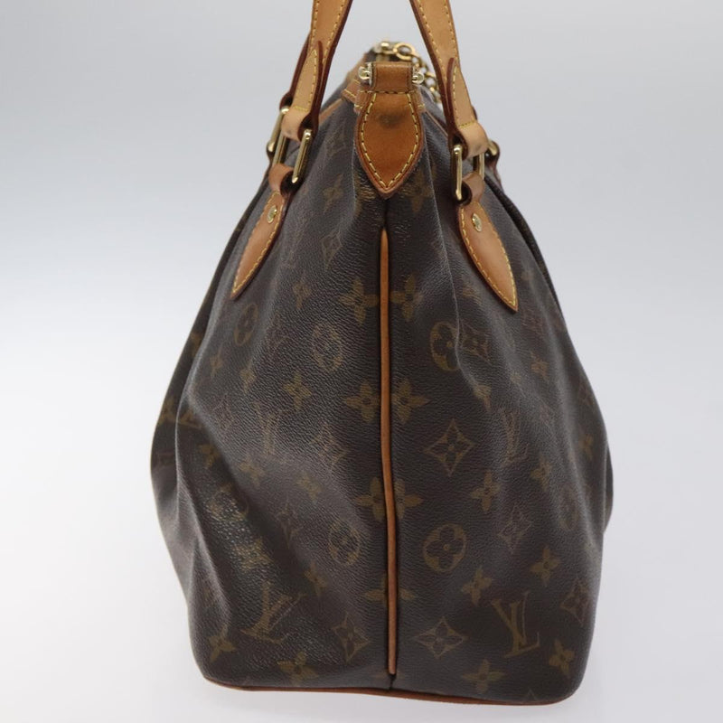 LOUIS VUITTON Monogram Palermo PM Tote Bag M40145 LV Auth PP455