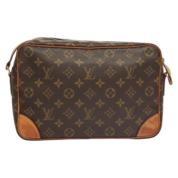 LOUIS VUITTON Monogram Trocadero 27 Shoulder Bag M51274 LV Auth PP474
