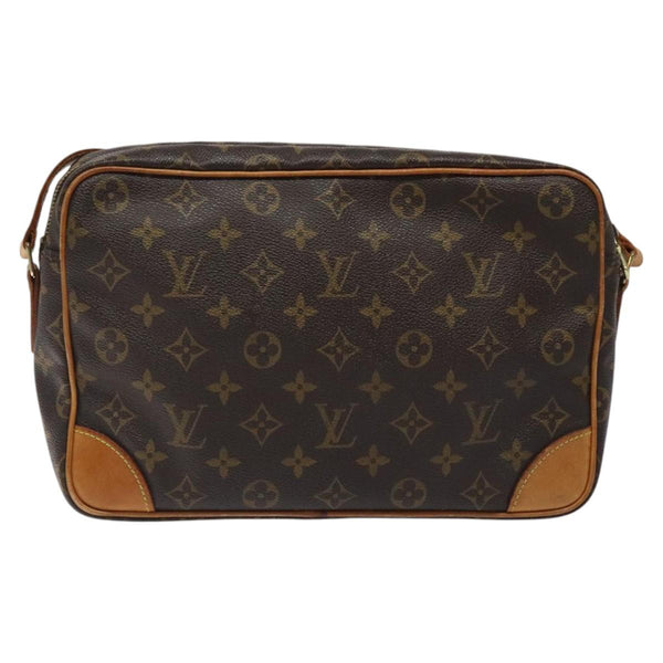 LOUIS VUITTON Monogram Trocadero 27 Shoulder Bag M51274 LV Auth PP480