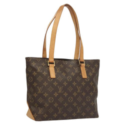LOUIS VUITTON Monogram Cabas Mezzo Tote Bag M51151 LV Auth sw471