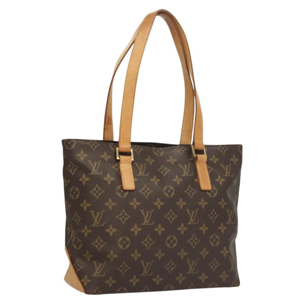 LOUIS VUITTON Monogram Cabas Mezzo Tote Bag M51151 LV Auth sw471