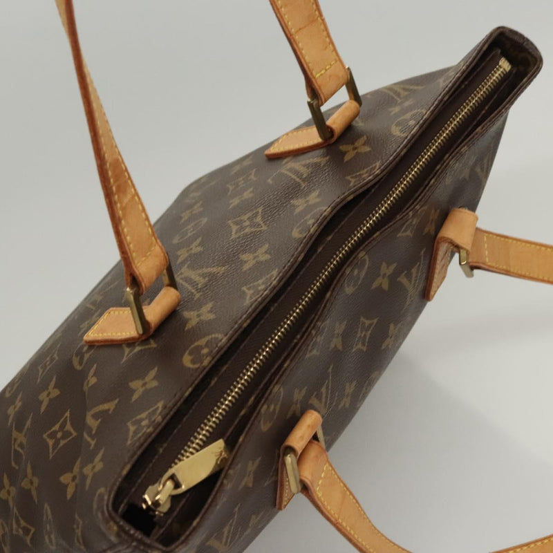 LOUIS VUITTON Monogram Cabas Mezzo Tote Bag M51151 LV Auth sw471