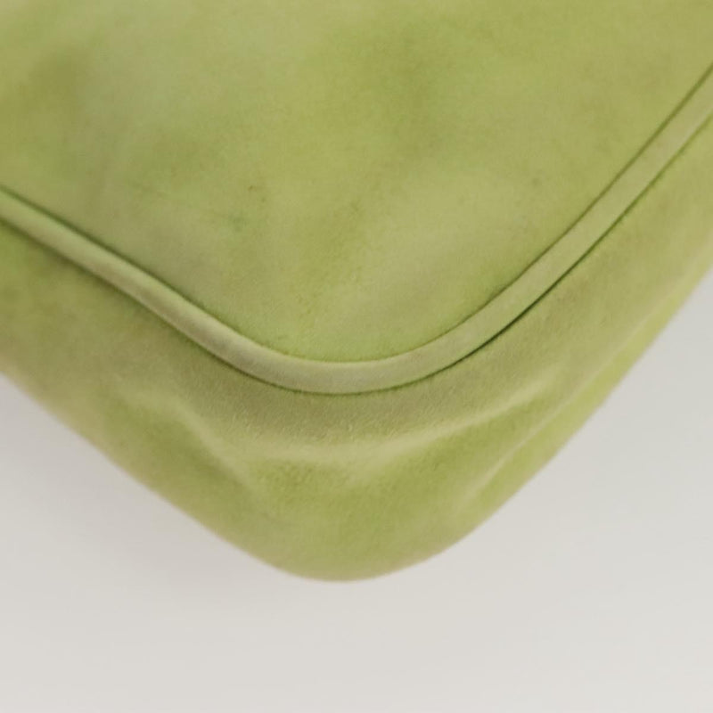 VALENTINO Shoulder Bag Suede Green