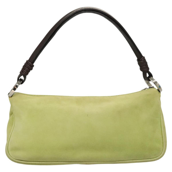 VALENTINO Shoulder Bag Suede Green