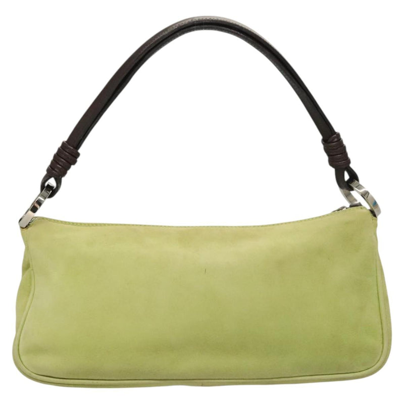 VALENTINO Shoulder Bag Suede Green