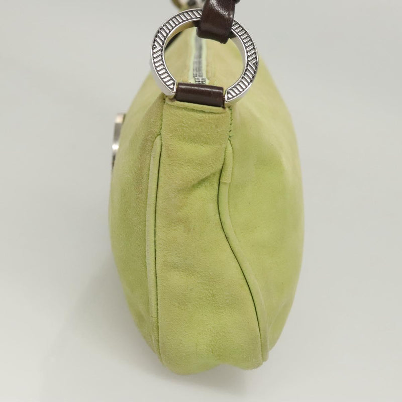 VALENTINO Shoulder Bag Suede Green
