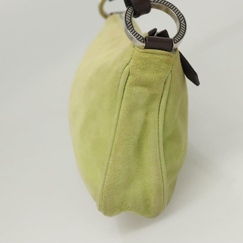 VALENTINO Shoulder Bag Suede Green