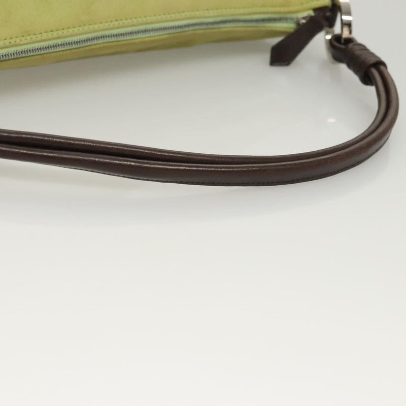 VALENTINO Shoulder Bag Suede Green