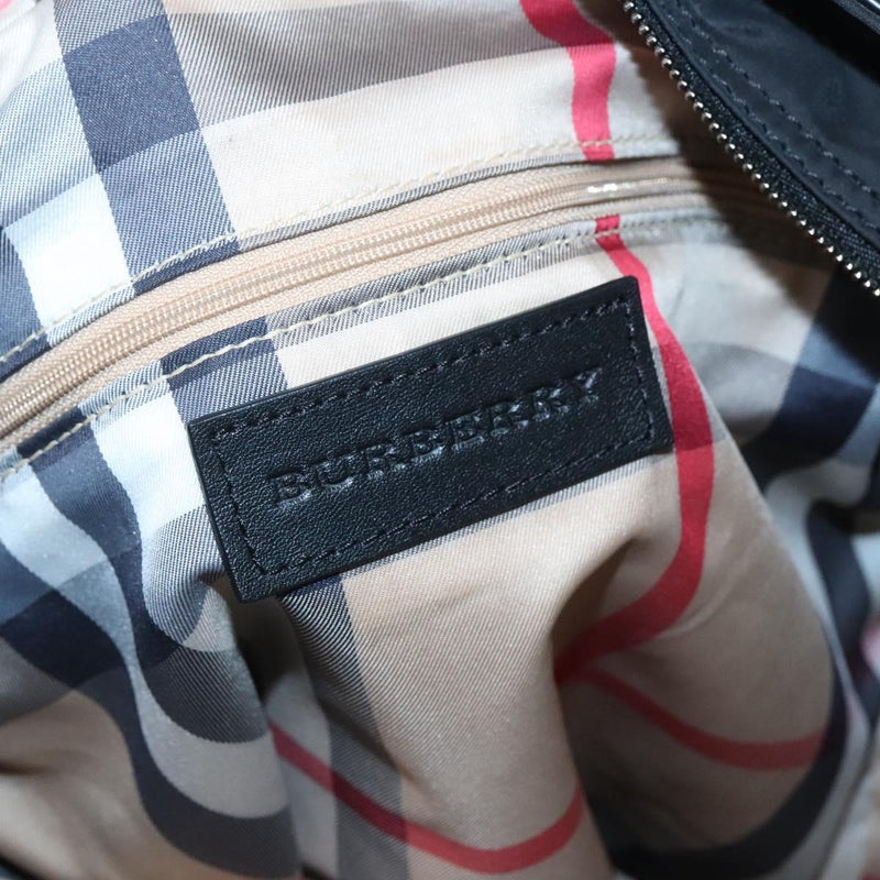BURBERRY Tote Bag Nylon Blue Auth th5850