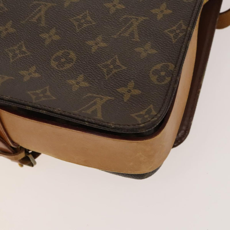 LOUIS VUITTON Monogram Cartouchiere GM Shoulder Bag M51252 LV Auth th5855