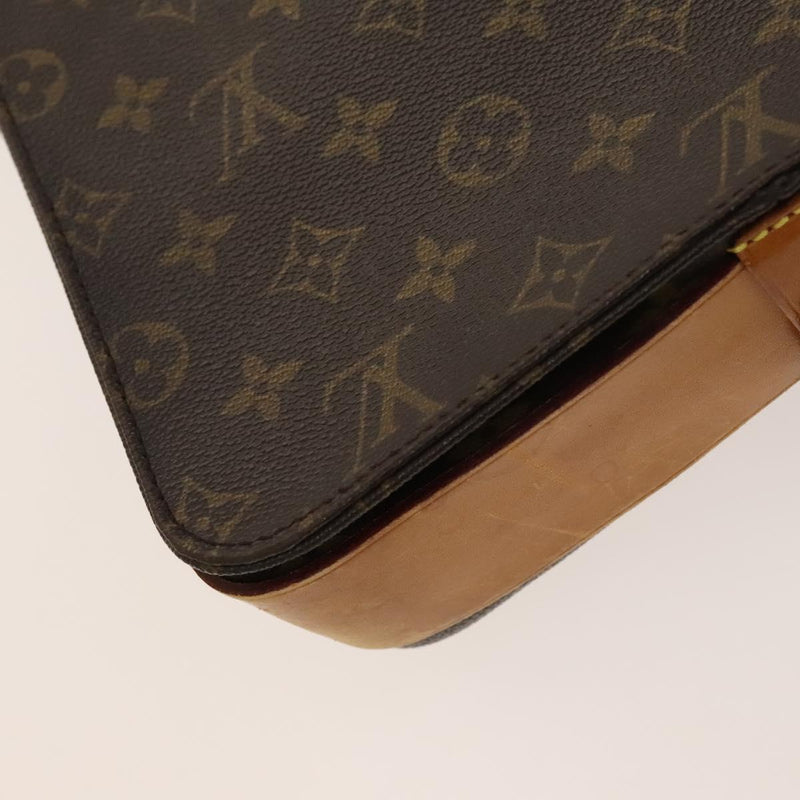 LOUIS VUITTON Monogram Cartouchiere GM Shoulder Bag M51252 LV Auth th5855
