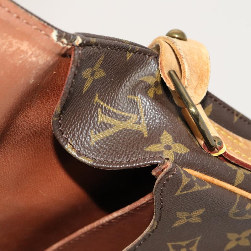 LOUIS VUITTON Monogram Cartouchiere GM Shoulder Bag M51252 LV Auth th5855