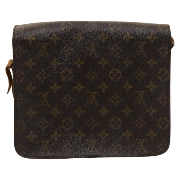 LOUIS VUITTON Monogram Cartouchiere GM Shoulder Bag M51252 LV Auth th5855