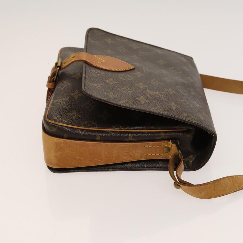LOUIS VUITTON Monogram Cartouchiere GM Shoulder Bag M51252 LV Auth th5855