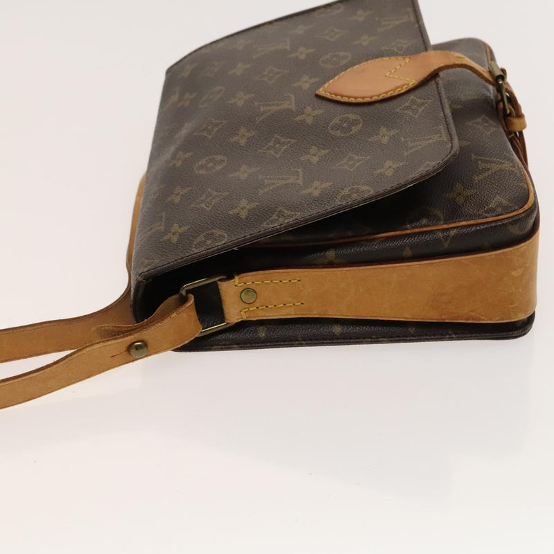 LOUIS VUITTON Monogram Cartouchiere GM Shoulder Bag M51252 LV Auth th5855