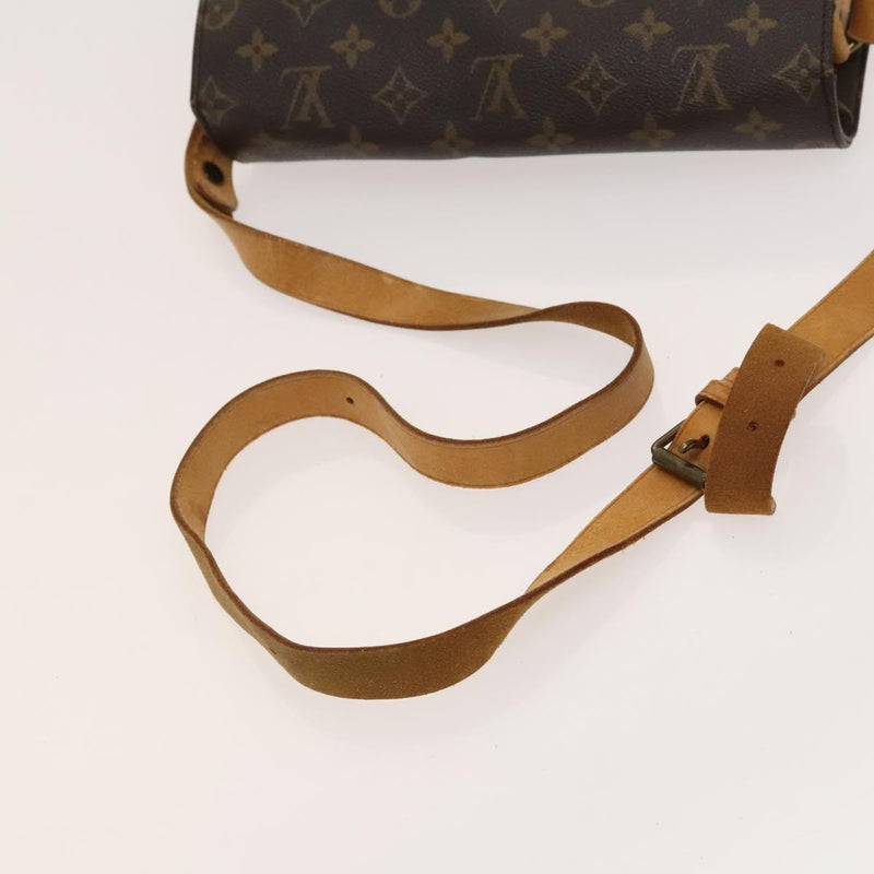 LOUIS VUITTON Monogram Cartouchiere GM Shoulder Bag M51252 LV Auth th5855