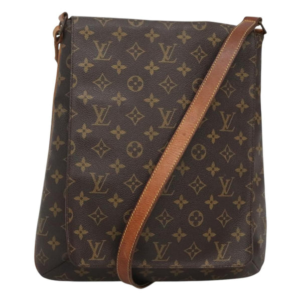 LOUIS VUITTON Monogram Musette Shoulder Bag M51256 LV Auth th5916