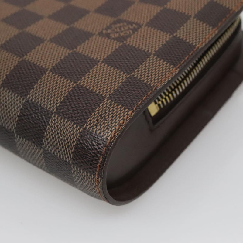 LOUIS VUITTON Damier Ebene Saint Louis Clutch Bag N51993 LV Auth th5935