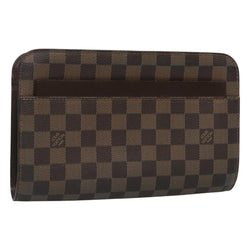 LOUIS VUITTON Damier Ebene Saint Louis Clutch Bag N51993 LV Auth th5935