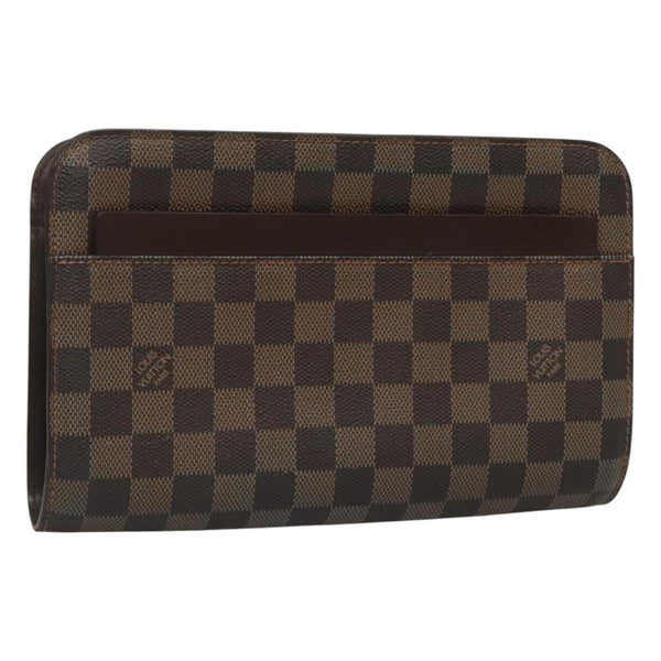 LOUIS VUITTON Damier Ebene Saint Louis Clutch Bag N51993 LV Auth th5935