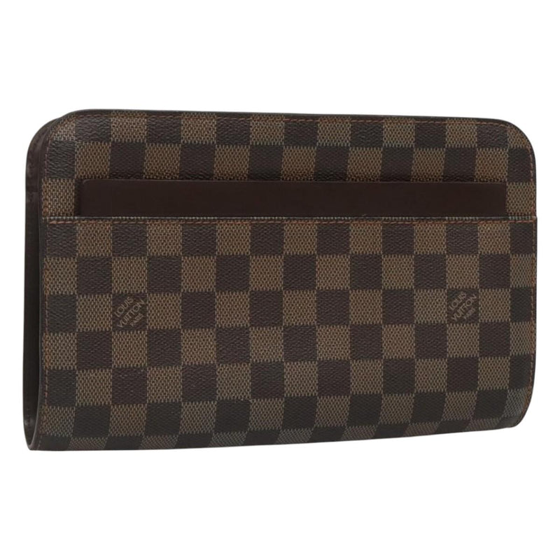 LOUIS VUITTON Damier Ebene Saint Louis Clutch Bag N51993 LV Auth th5935