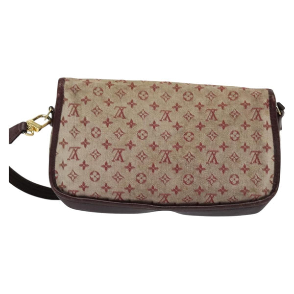 LOUIS VUITTON Monogram MiniCanvas Marjoly Hand Bag Red M92691 LV Auth th5966