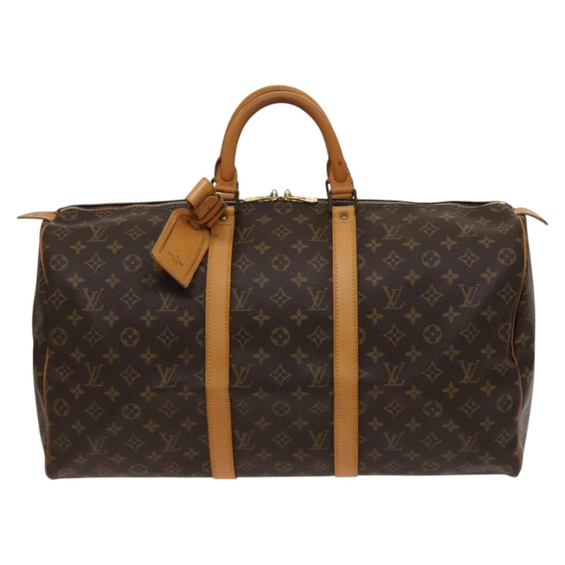 LOUIS VUITTON Monogram Keepall 50 Boston Bag M41426 LV Auth yk17933