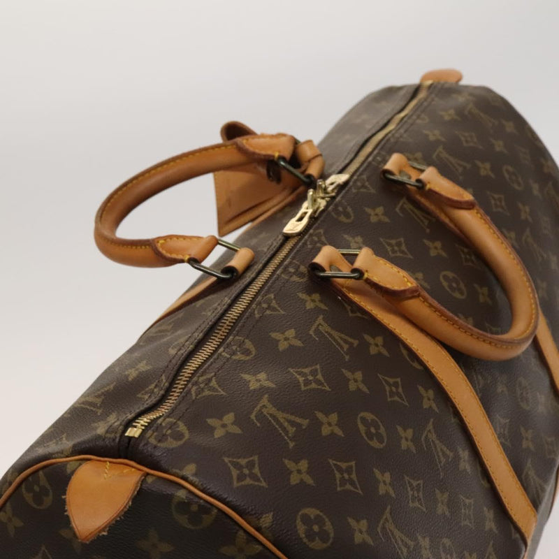 LOUIS VUITTON Monogram Keepall 50 Boston Bag M41426 LV Auth yk17933