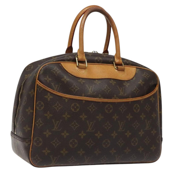 LOUIS VUITTON Monogram Deauville Hand Bag M47270 LV Auth yk17935