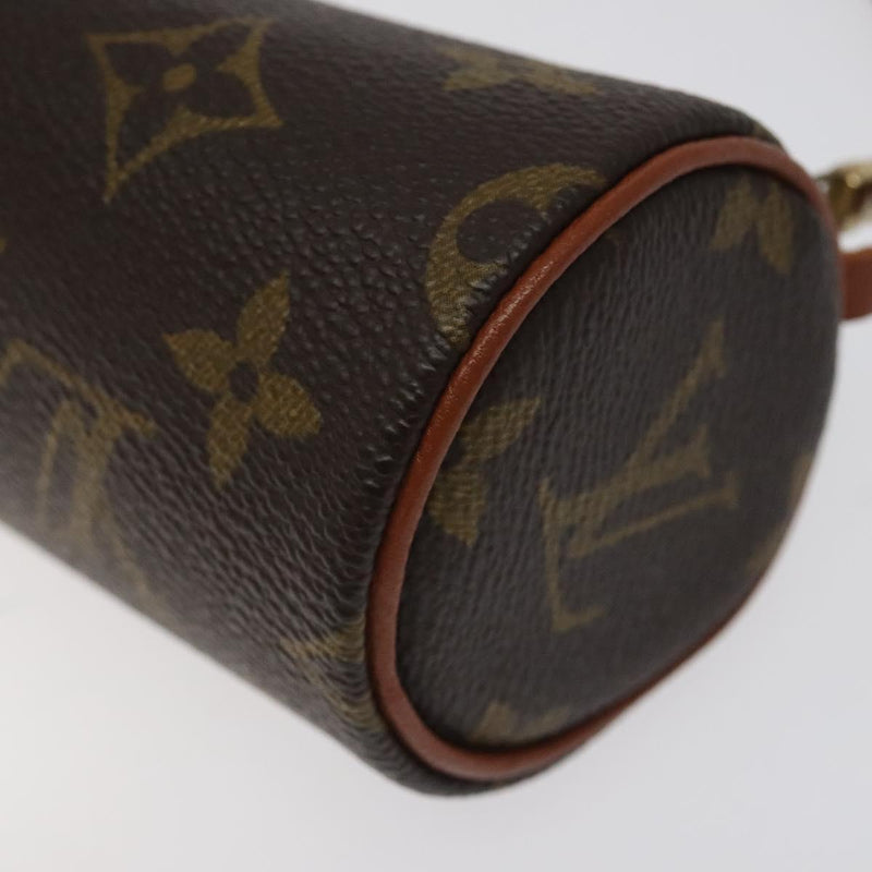 LOUIS VUITTON Monogram Papillon Pouch LV Auth yk17961