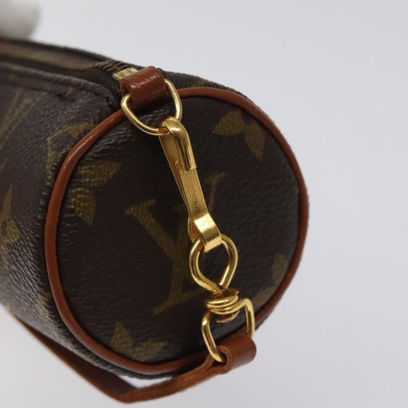 LOUIS VUITTON Monogram Papillon Pouch LV Auth yk17961
