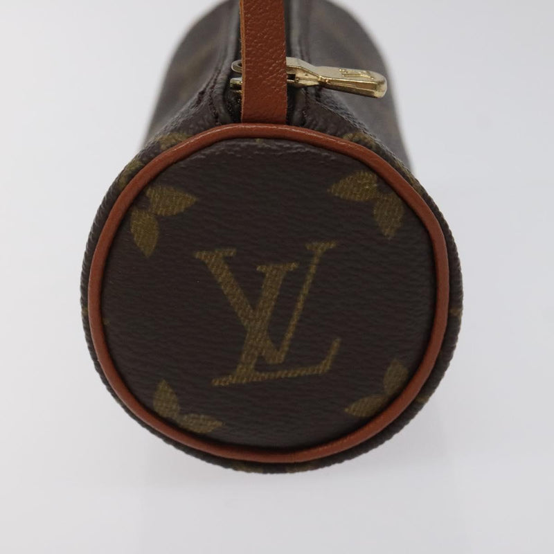 LOUIS VUITTON Monogram Papillon Pouch LV Auth yk17961