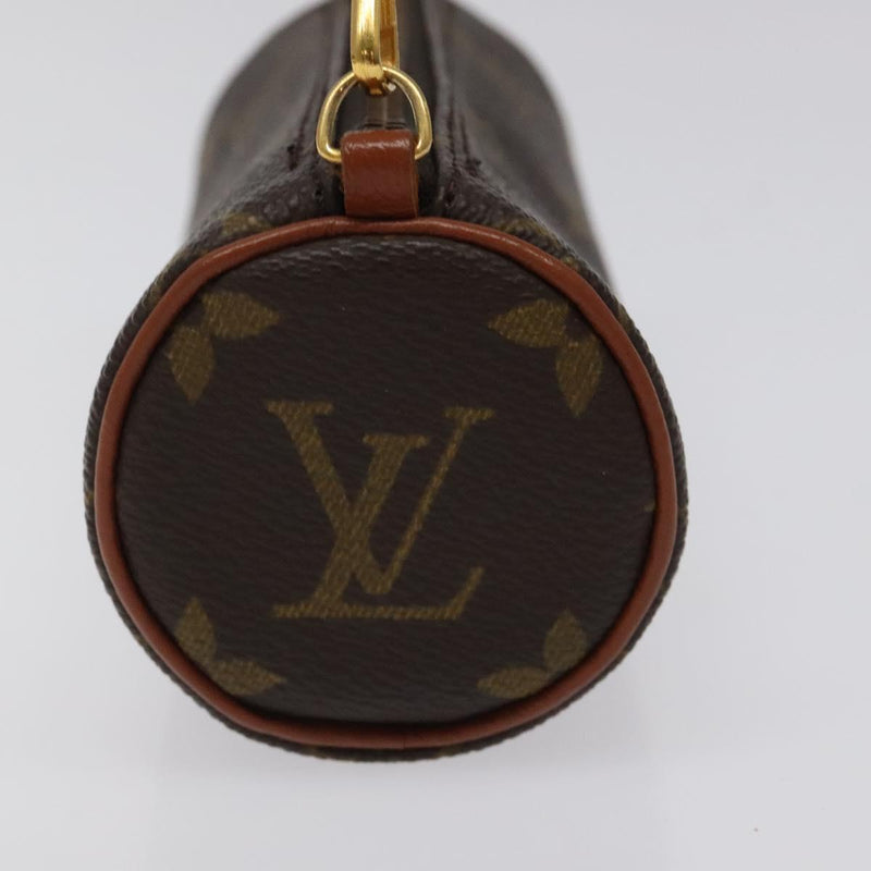 LOUIS VUITTON Monogram Papillon Pouch LV Auth yk17961