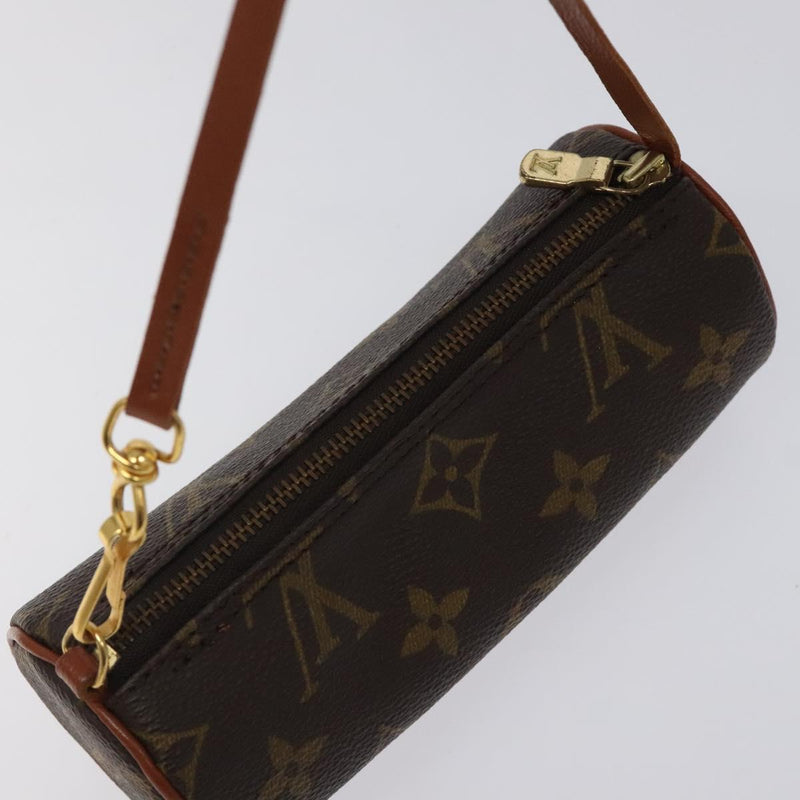 LOUIS VUITTON Monogram Papillon Pouch LV Auth yk17961