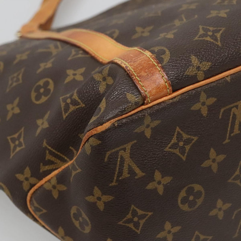 LOUIS VUITTON Monogram Sac Shopping Tote Bag M51108 LV Auth yk17977