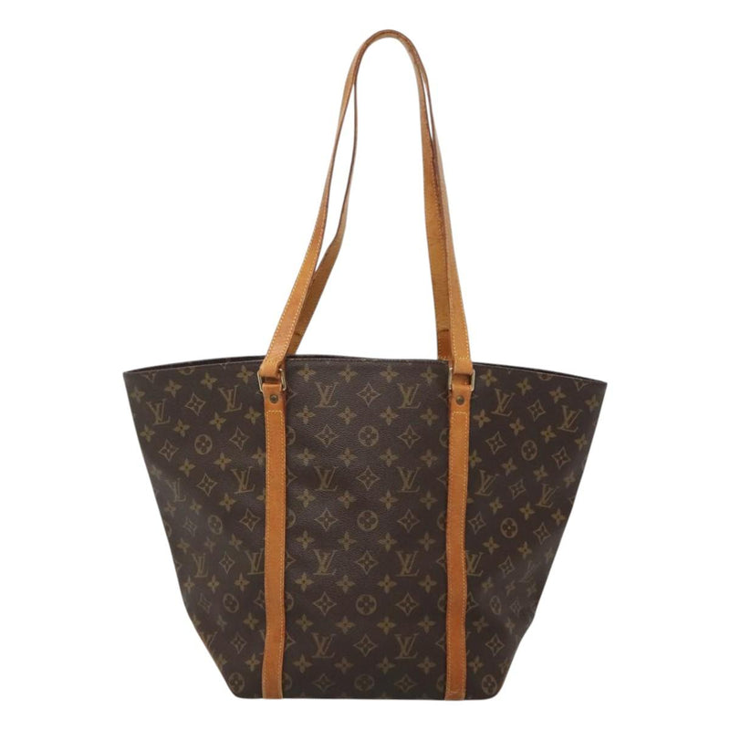 LOUIS VUITTON Monogram Sac Shopping Tote Bag M51108 LV Auth yk17977