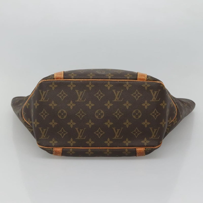 LOUIS VUITTON Monogram Sac Shopping Tote Bag M51108 LV Auth yk17977