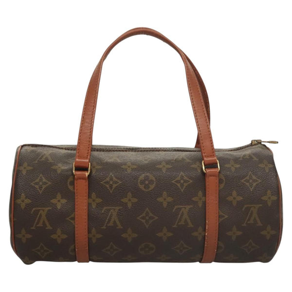 LOUIS VUITTON Monogram Papillon 30 Hand Bag M51385 LV Auth yk17989