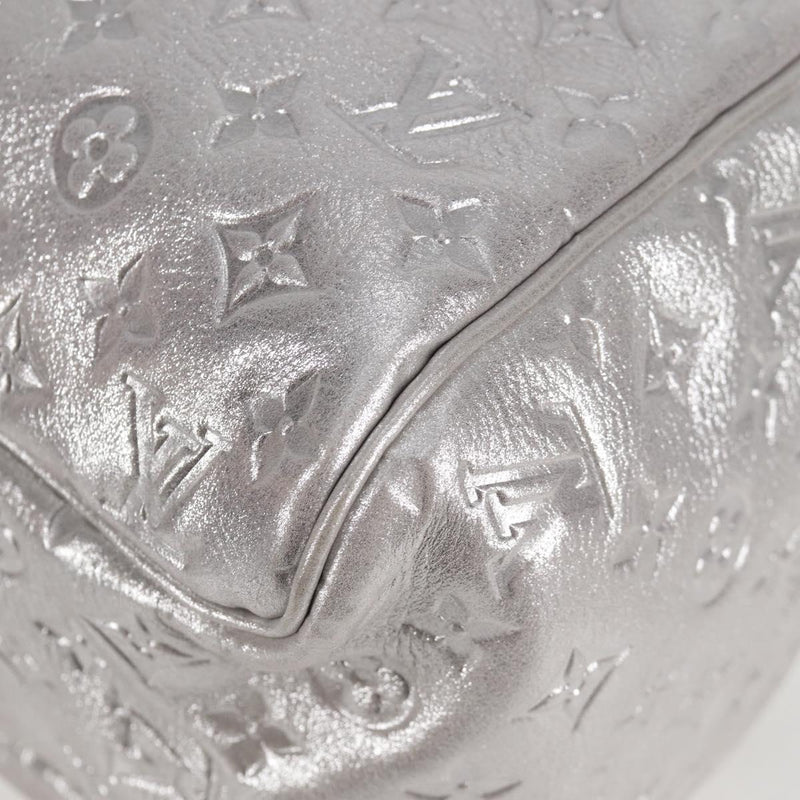 LOUIS VUITTON Monogram Shimmer Comet Shoulder Bag Silver M95817 Auth yk18019AM
