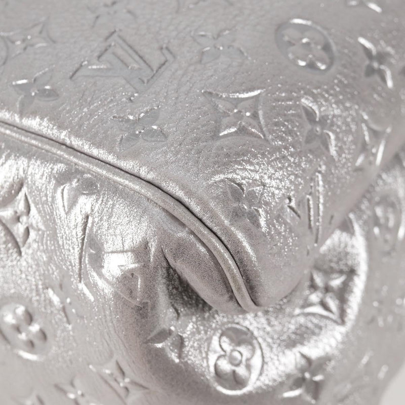 LOUIS VUITTON Monogram Shimmer Comet Shoulder Bag Silver M95817 Auth yk18019AM