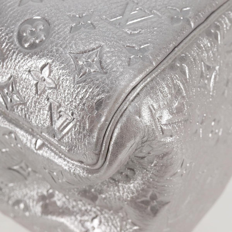 LOUIS VUITTON Monogram Shimmer Comet Shoulder Bag Silver M95817 Auth yk18019AM
