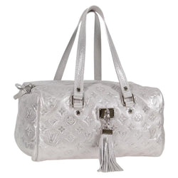 LOUIS VUITTON Monogram Shimmer Comet Shoulder Bag Silver M95817 Auth yk18019AM