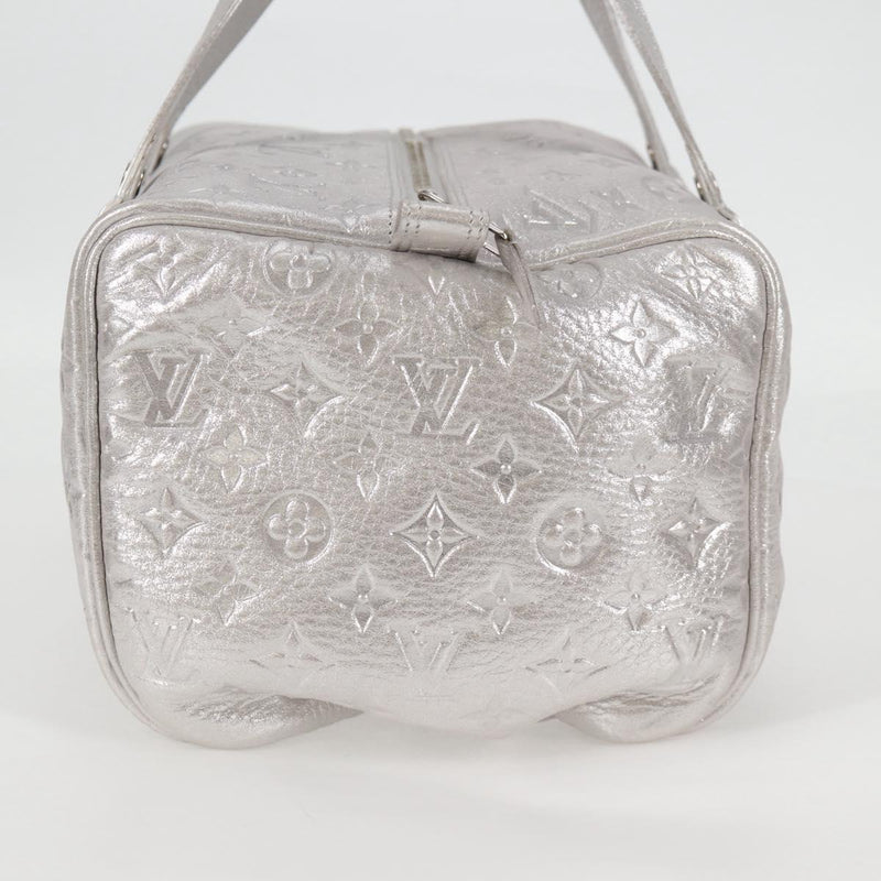 LOUIS VUITTON Monogram Shimmer Comet Shoulder Bag Silver M95817 Auth yk18019AM
